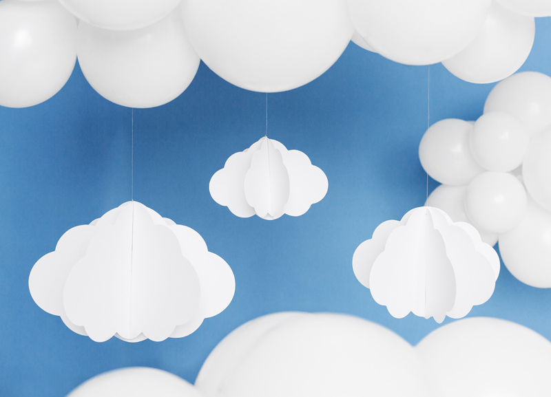 Zawieszki Chmurki – aranżacja