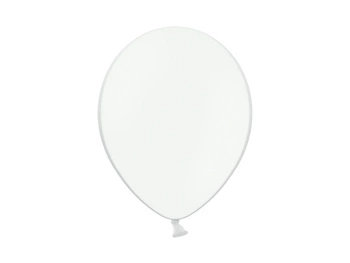 Balony 23cm, Pastel White (1 op. / 100 szt.)