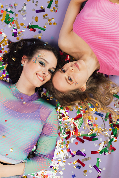 Brokat do twarzy – opakowanie z brokatem