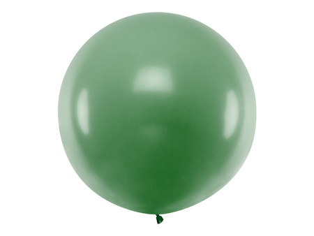 Balon okrągły 1m, Pastel Dark Green