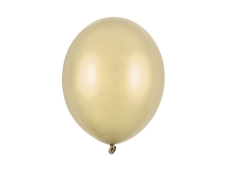 Balony Strong 30 cm, Metallic Cold Gold (1 op. / 100 szt.)