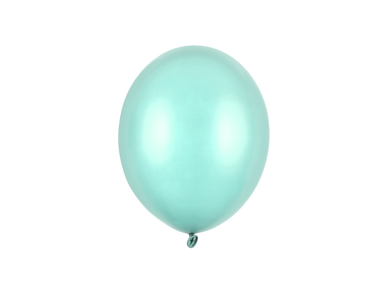 Balony Strong 23cm Metallic Mint Green