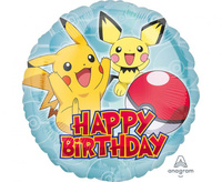 Balon foliowy Pokemon 43cm/1szt.