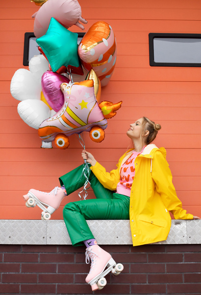 Balon foliowy Gwiazdka zielony 48cm - zdjęcie 7