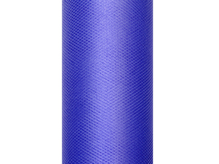 Tiul gładki, granat, 0,15 x 9m (1 szt. / 9 mb.)