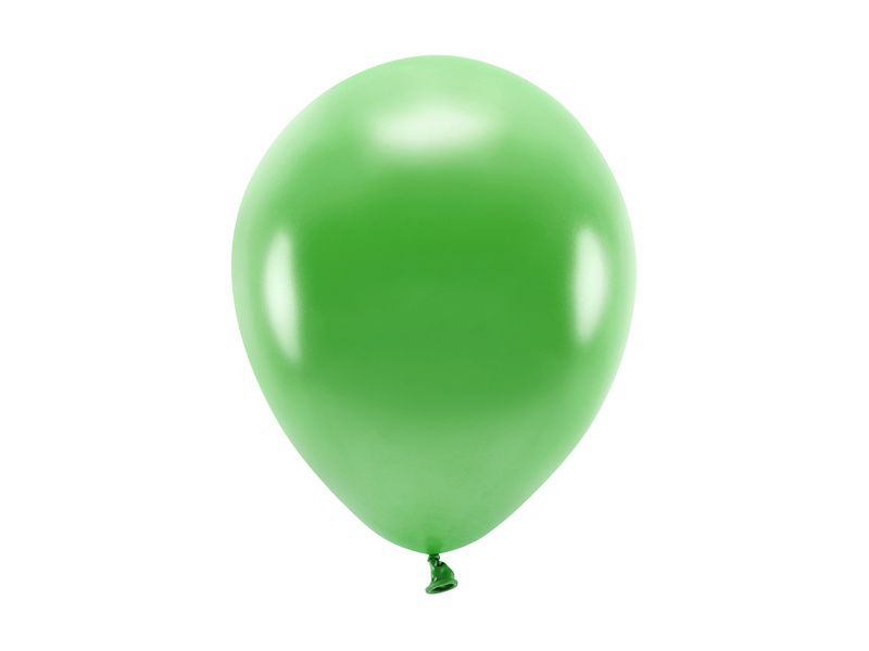 Balony Eco metalizowane zielona trawa 26cm