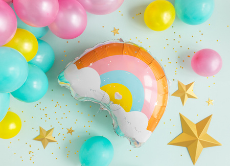 Balony Eco 30cm metalizowane, ciemna mięta (1 op. / 10 szt.)