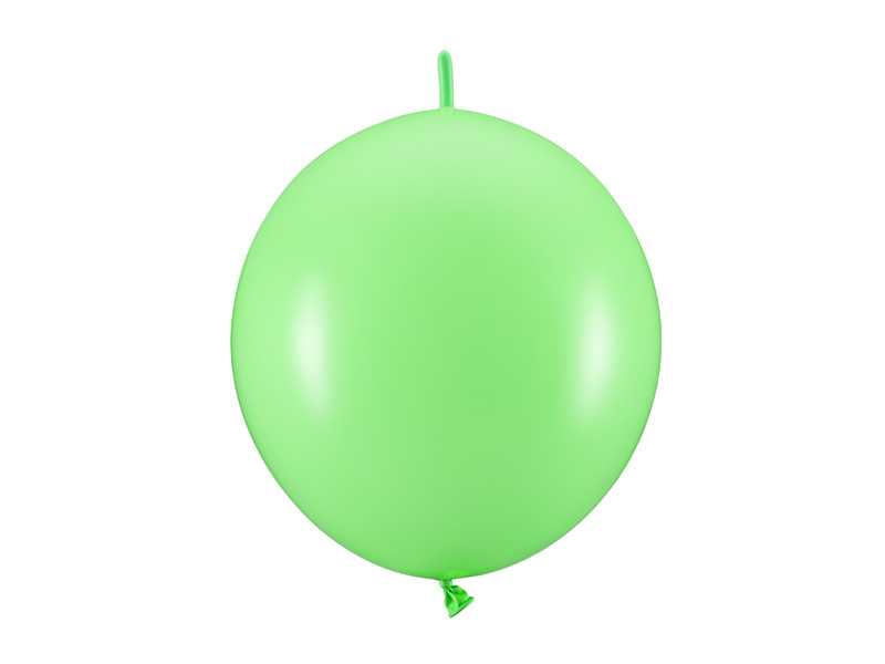 Balony z łącznikiem 28 cm Pastel Bright Green - zdjęcie 1