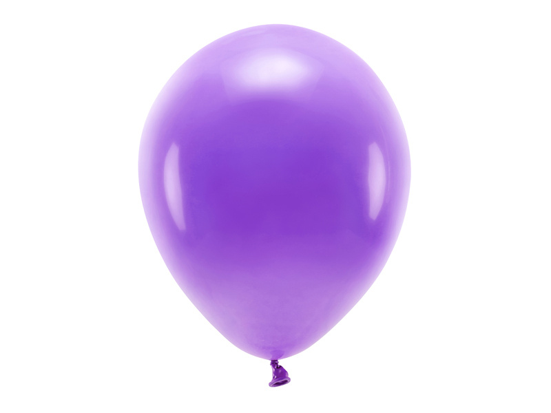 Balony Eco pastelowe fioletowe 30 cm – opakowanie 100 sztuk