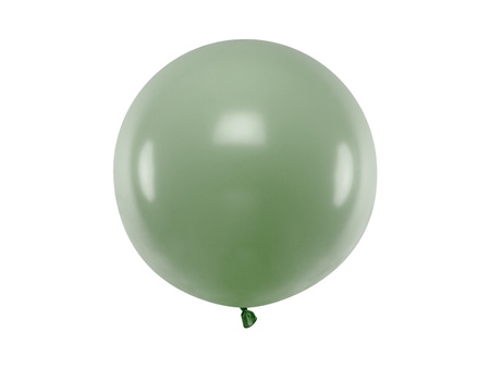 Balon okrągły 60 cm, Pastel Rosemary Green