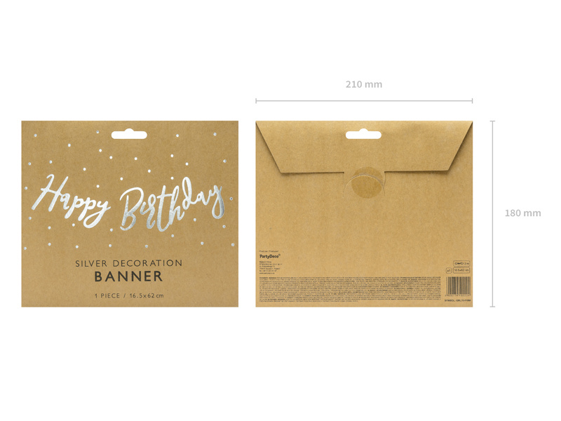 Baner Happy Birthday – montaż i zastosowanie