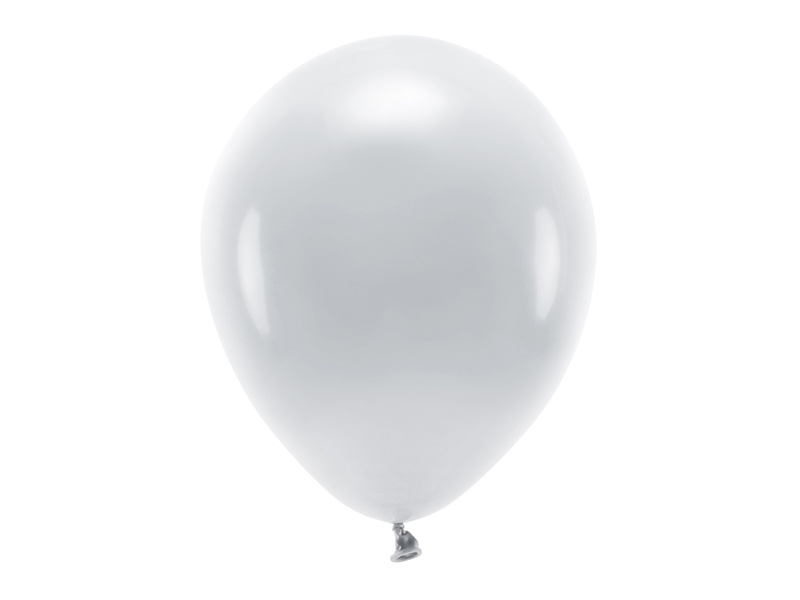 Balony Eco 30cm pastelowe szary – opakowanie 10 sztuk