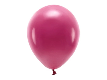 Balony Eco 30cm pastelowe, bordo (1 op. / 100 szt.)