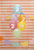 Balony 30 cm, 2, mix (1 op. / 6 szt.)