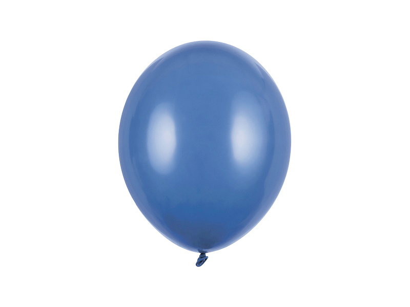 Balony Strong 27 cm Pastel Navy Blue - opakowanie 100 sztuk