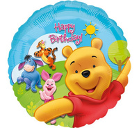 Balon foliowy Kubuś Puchatek 46cm/1szt.
