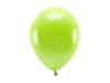 Balony Eco 26cm metalizowane, zielone jabłuszko (1 op. / 10 szt.)