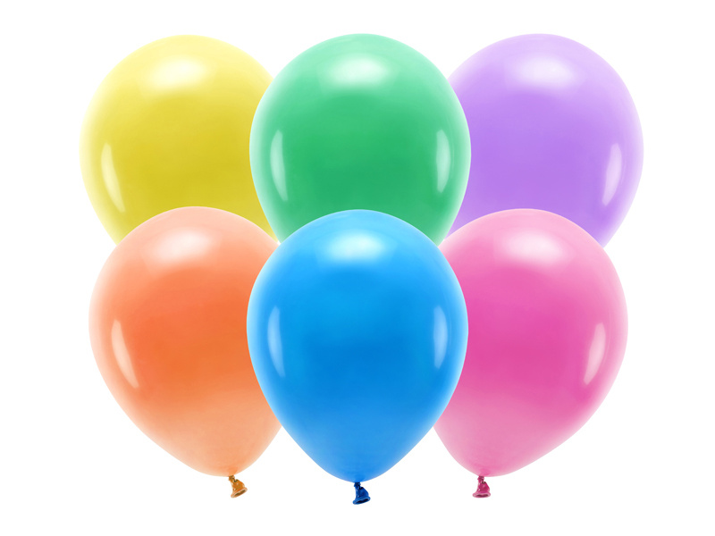 Balony Eco 30cm pastelowe, mix - zdjęcie 1