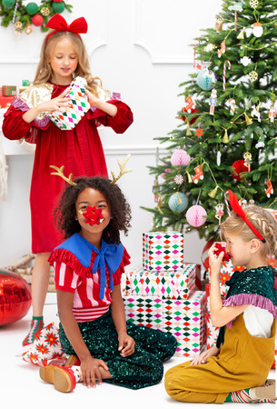 Papier do pakowania - Romby, 70x200cm