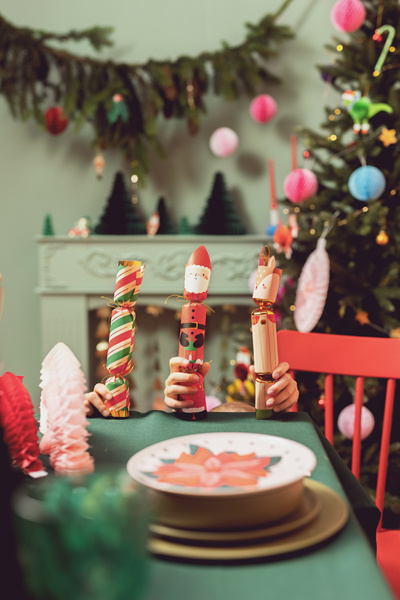 Papierowe pudełka na prezenty cukierki - zestaw trzech sztuk