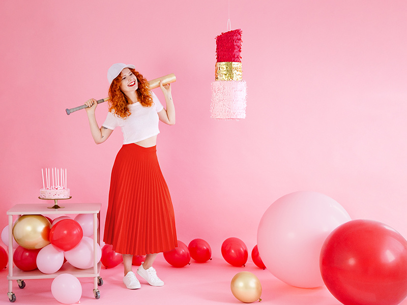 Balony Glossy 30cm złoty – połysk i elegancja