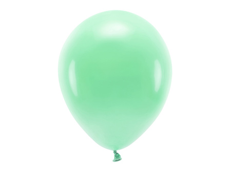 Balony Eco 30cm pastelowe, mięta (1 op. / 10 szt.)