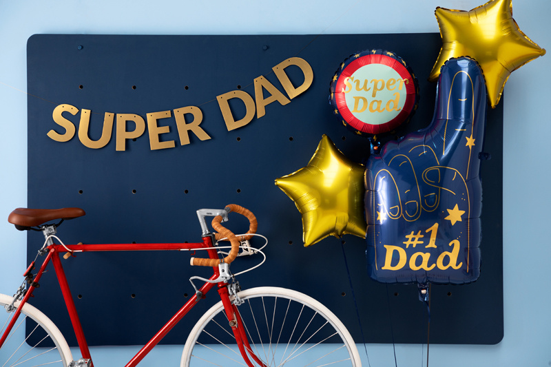 Bezpieczny balon foliowy dla taty – Super Dad