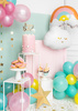 Balony Eco 26cm metalizowane, ciemna mięta (1 op. / 10 szt.)