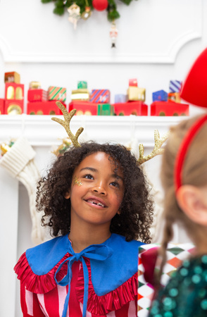 Opaska Renifer, złoty, 34.5x22cm