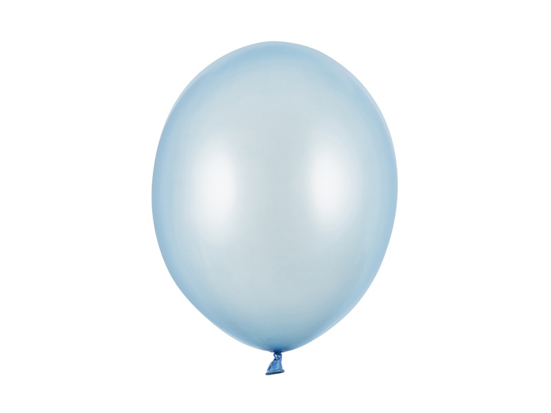 Balony Strong Metallic Baby Blue 30 cm – opakowanie 10 sztuk