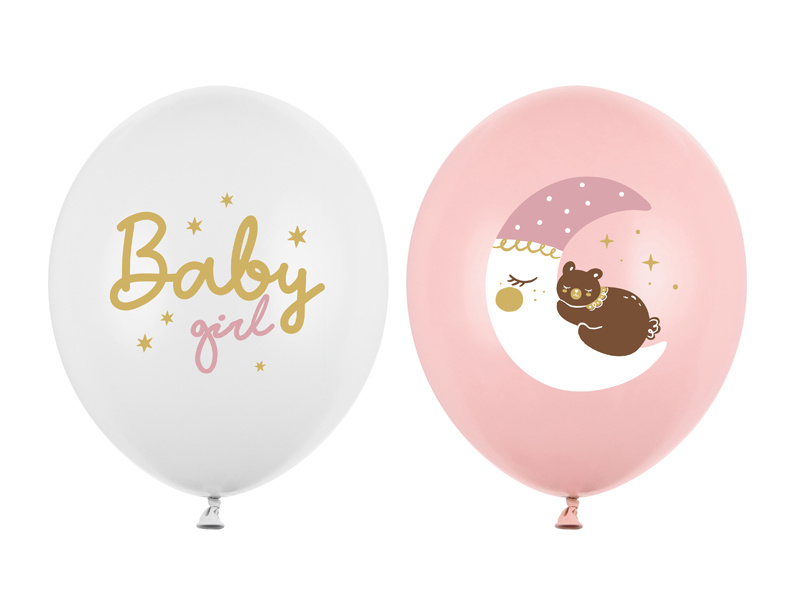 Balony 30 cm Baby girl mix