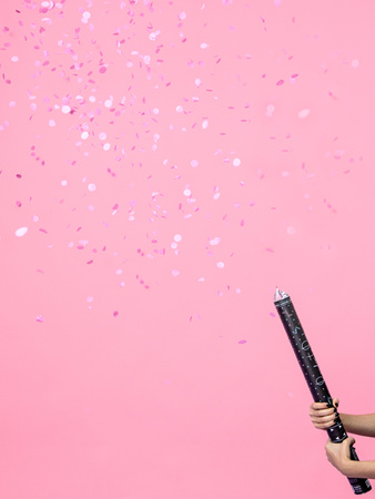 Tuba - Ready to pop, różowy, 60cm