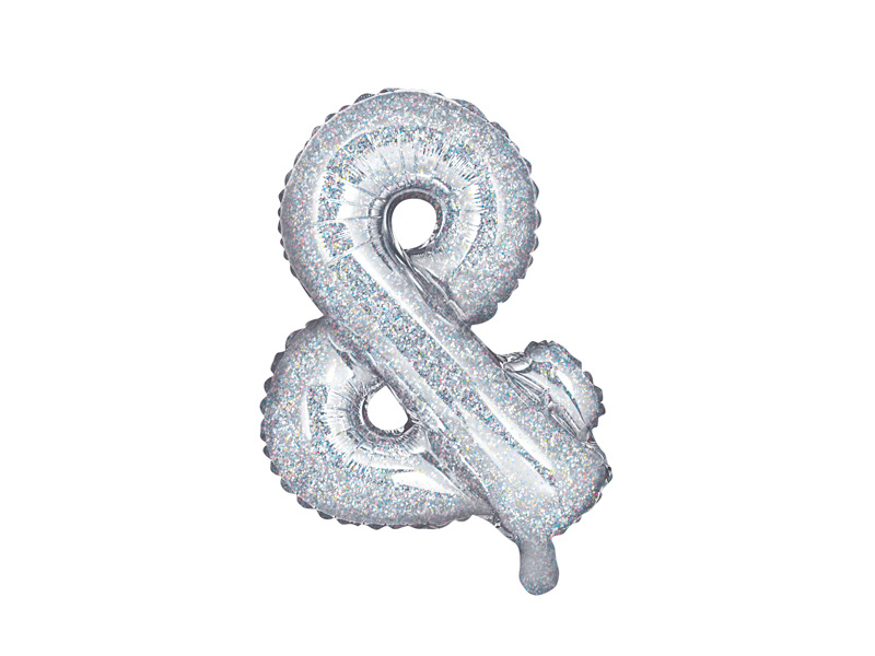 Balon foliowy holograficzny 35 cm - widok ogólny