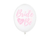 Balony 30cm, Bride to be, Crystal Clear (1 op. / 6 szt.)