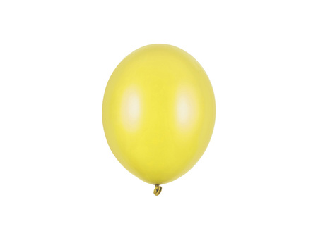 Balony Strong 12cm, Metallic Lemon Zest (1 op. / 100 szt.)