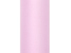 Tiul gładki, j. róż, 0,15 x 9m (1 szt. / 9 mb.)