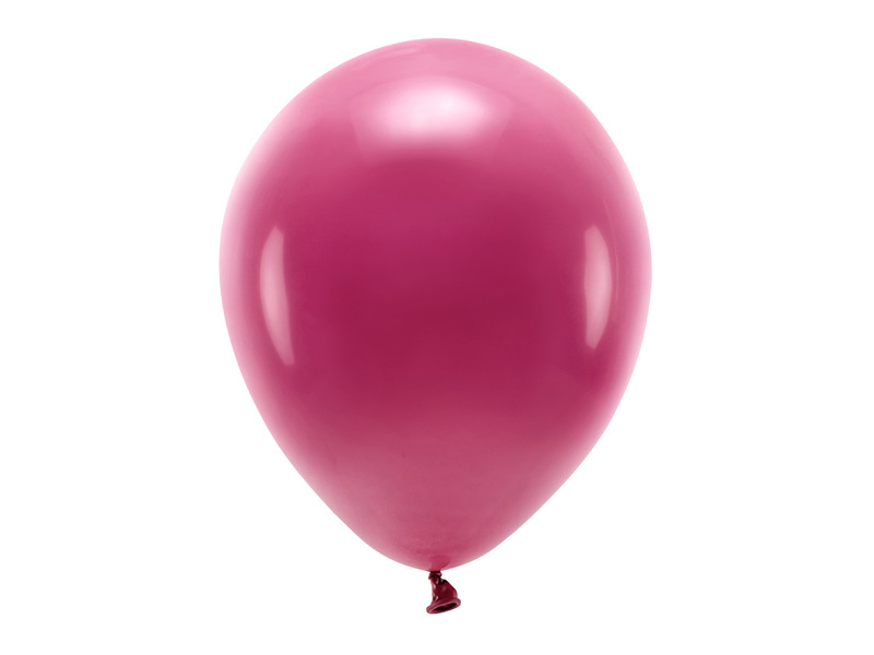 Balony Eco 30cm pastelowe bordo – opakowanie 10 sztuk