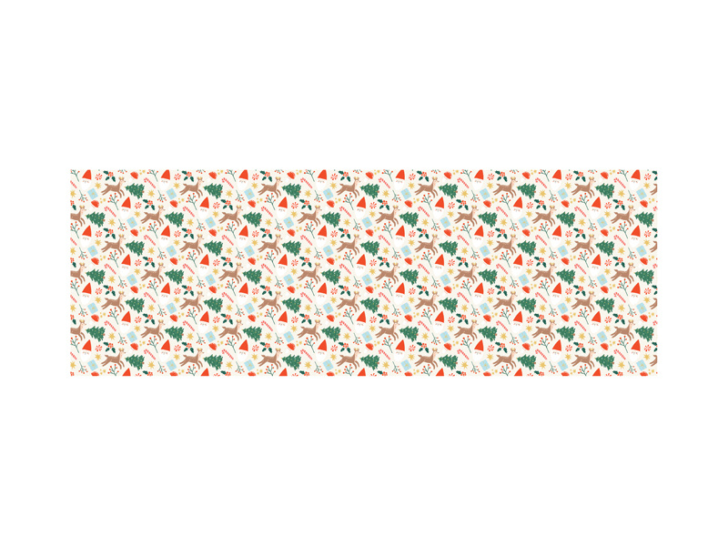 Papier do pakowania Merry Christmas - szczegóły wzoru