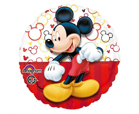 Balon foliowy Myszka Mickey 46cm/1szt.