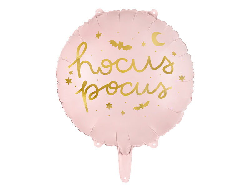 Balon foliowy Hocus Pocus różowy 45 cm – zdjęcie produktu