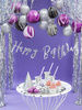 Balony Strong 27cm, Metallic Silver Snow (1 op. / 100 szt.)