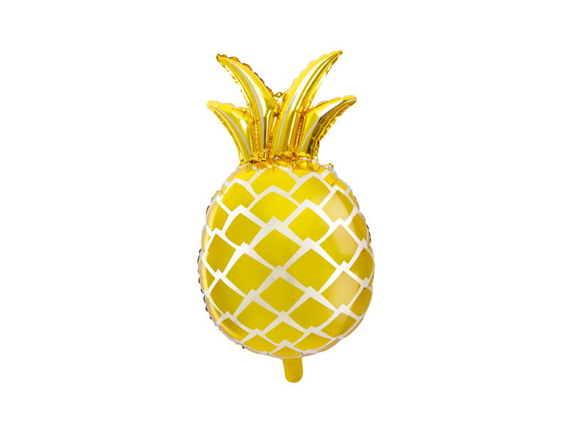 Balon foliowy Ananas złoty 38x63cm – zdjęcie 1