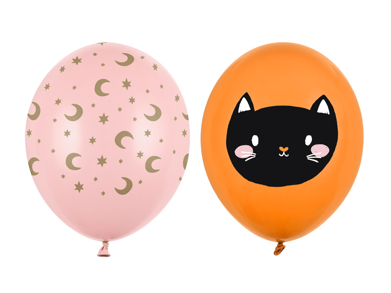 Balony Hocus Pocus mix - opakowanie 50 sztuk