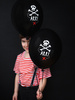 Balony 30cm, Piraci, Pastel Black (1 op. / 50 szt.)