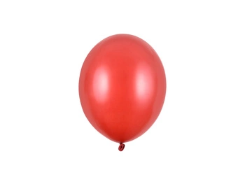 Balony Strong 12cm, Metallic Poppy Red (1 op. / 100 szt.)