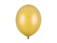 Balony Strong 30cm, Metallic Gold (1 op. / 50 szt.)