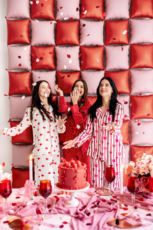 Płatki róż w woreczku, różowe (1 op. / 100 szt.)