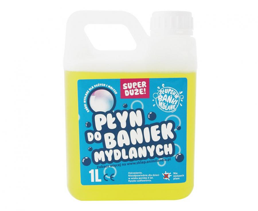 Płyn do dużych baniek mydlanych 1l