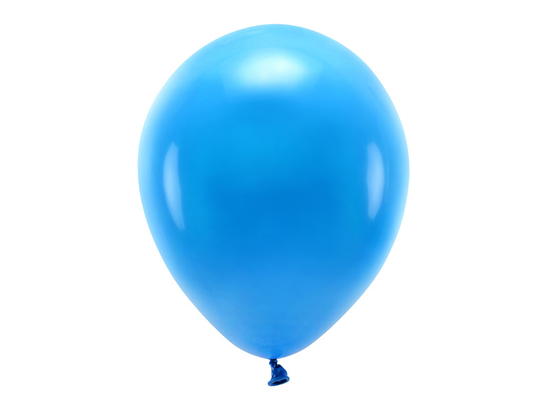 Balony Eco pastelowe niebieskie – opakowanie 10 sztuk