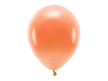 Balony Eco 30cm pastelowe, pomarańczowy (1 op. / 100 szt.)